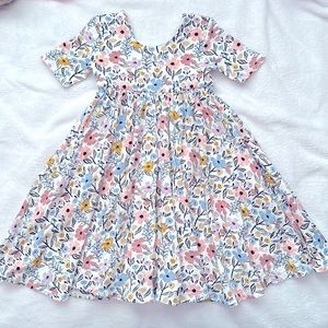 Sz 7 Remie Girl Floral Dress